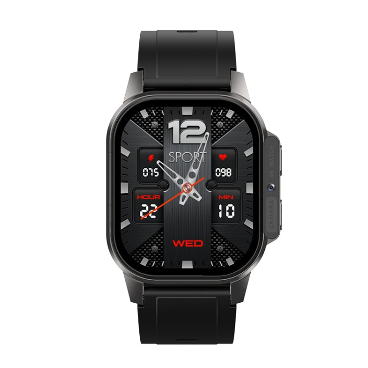 LEMFO DM62 2.13 inch AMOLED Square Screen Smart Watch Android 8.1, Specification:2GB+16GB(Black) - Android Watch by LEMFO | Online Shopping South Africa | PMC Jewellery | Buy Now Pay Later Mobicred