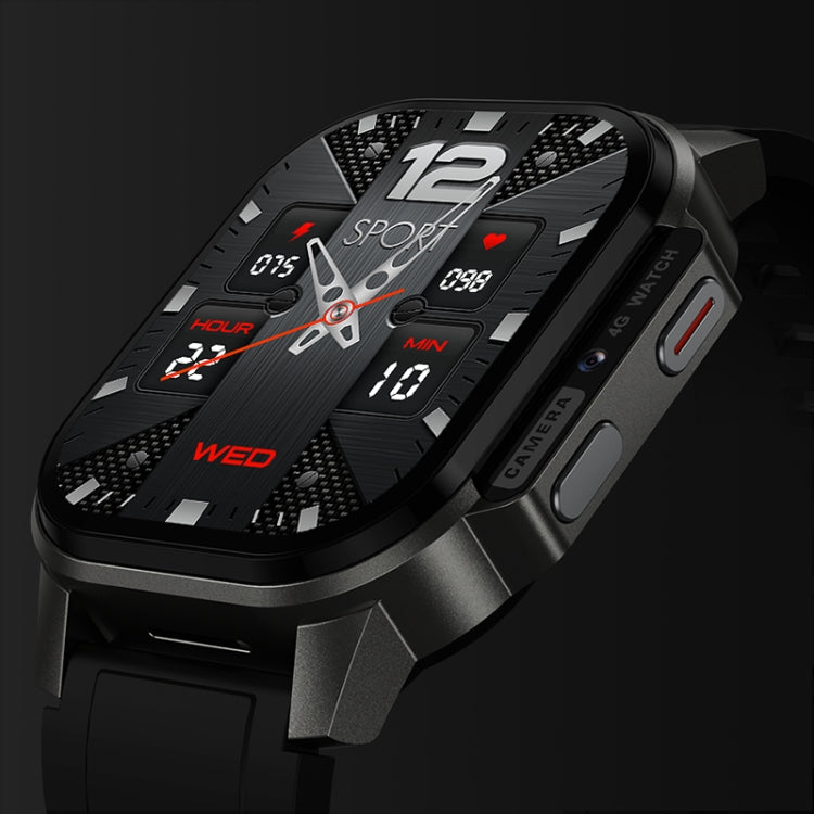 LEMFO DM62 2.13 inch AMOLED Square Screen Smart Watch Android 8.1, Specification:2GB+16GB(Black) - Android Watch by LEMFO | Online Shopping South Africa | PMC Jewellery | Buy Now Pay Later Mobicred