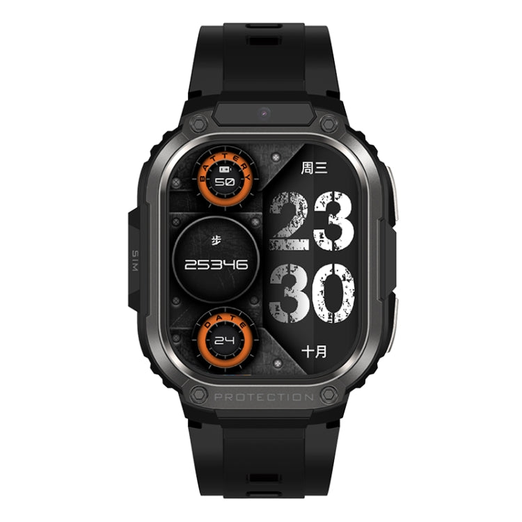 LEMFO DM63 2.13 inch AMOLED Square Screen Smart Watch Android 8.1, Specification:2GB+16GB(Black) - Android Watch by LEMFO | Online Shopping South Africa | PMC Jewellery | Buy Now Pay Later Mobicred