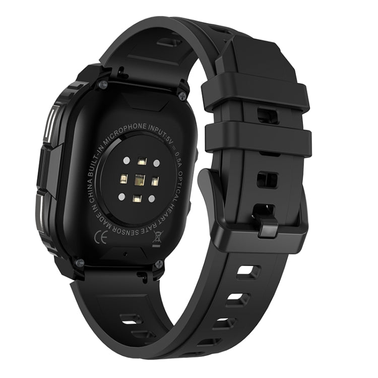 LEMFO DM63 2.13 inch AMOLED Square Screen Smart Watch Android 8.1, Specification:2GB+16GB(Black) - Android Watch by LEMFO | Online Shopping South Africa | PMC Jewellery | Buy Now Pay Later Mobicred