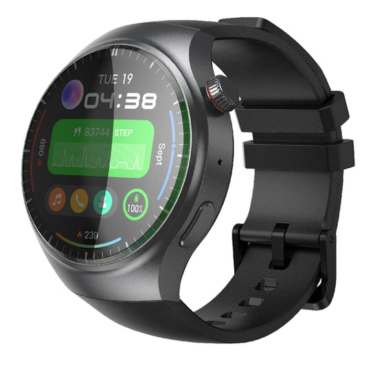 LEMFO DM80 1.43 inch AMOLED Round Screen Smart Watch Android 8.1, Specification:2GB+16GB(Black) - Android Watch by LEMFO | Online Shopping South Africa | PMC Jewellery | Buy Now Pay Later Mobicred