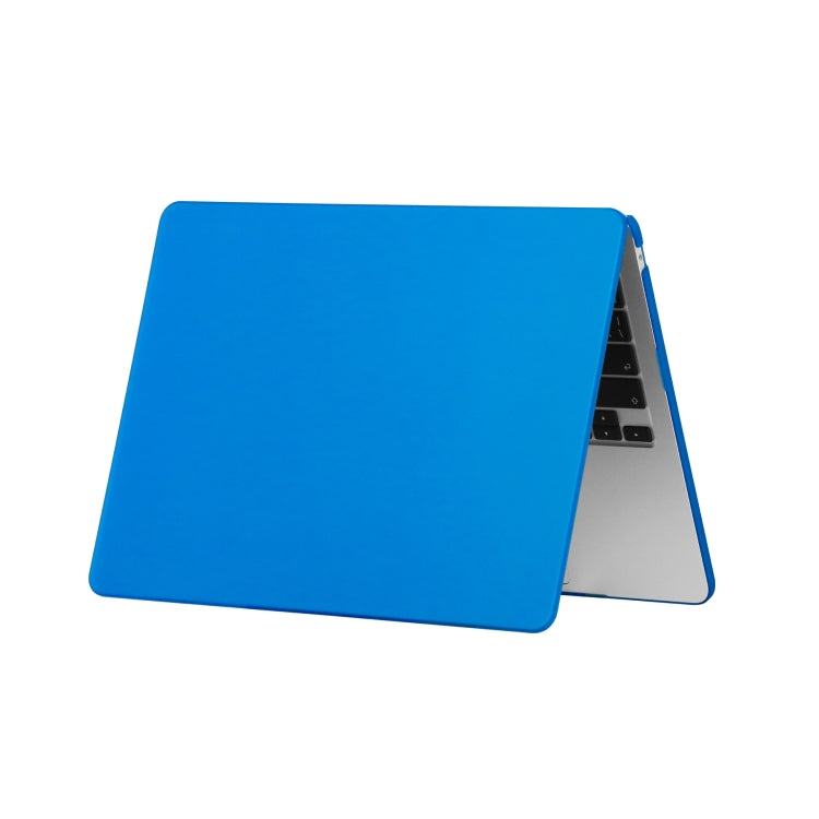 For MacBook Air 15.3 2024 A2941 (M2)/A3114 (M3) Laptop Matte Style Protective Case(Dark Blue) - MacBook Air Cases by PMC TechLife | Online Shopping South Africa | PMC TechLife | Buy Now Pay Later Mobicred
