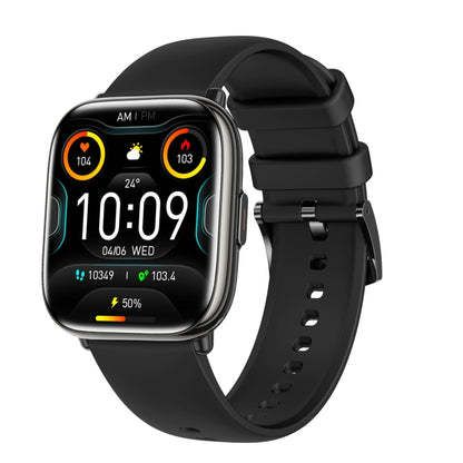 HD12 1.75 inch IP68 Waterproof Smart Watch, Support Blood Oxygen Monitoring(Black) - Smart Wristbands by PMC Jewellery | Online Shopping South Africa | PMC Jewellery