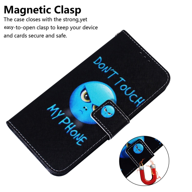 For Google Pixel 9 Coloured Drawing Flip Leather Phone Case(Anger) - Google Cases by PMC TechLife | Online Shopping South Africa | PMC TechLife | Buy Now Pay Later Mobicred