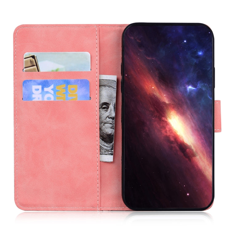 For Google Pixel 9 Pro Skin Feel Pure Color Flip Leather Phone Case(Pink) - Google Cases by PMC TechLife | Online Shopping South Africa | PMC TechLife | Buy Now Pay Later Mobicred