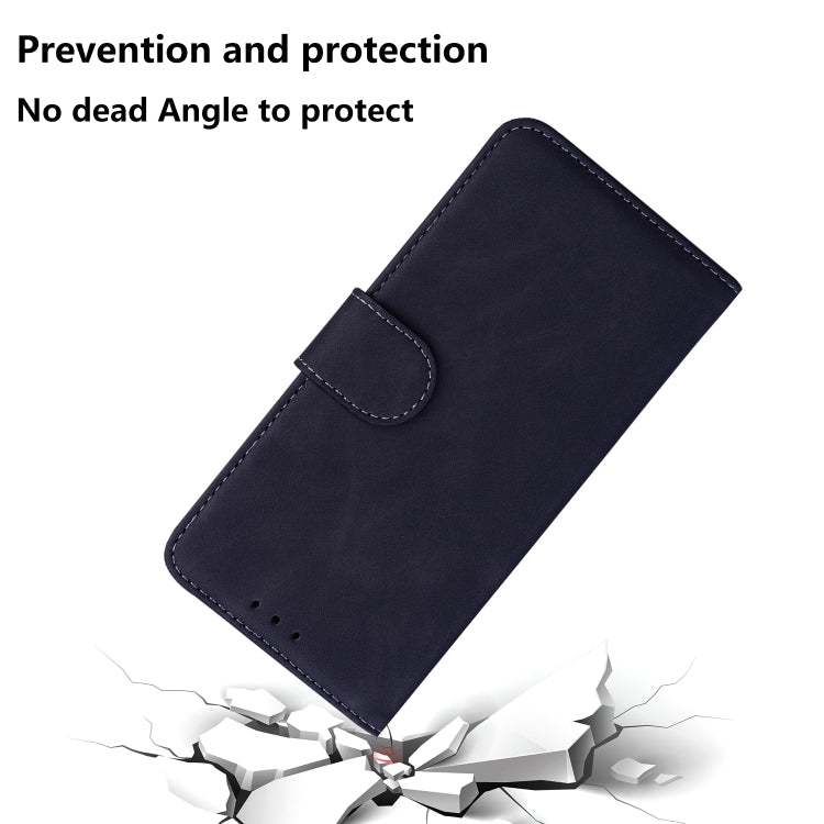 For Google Pixel 9 Pro Skin Feel Pure Color Flip Leather Phone Case(Black) - Google Cases by PMC TechLife | Online Shopping South Africa | PMC TechLife | Buy Now Pay Later Mobicred