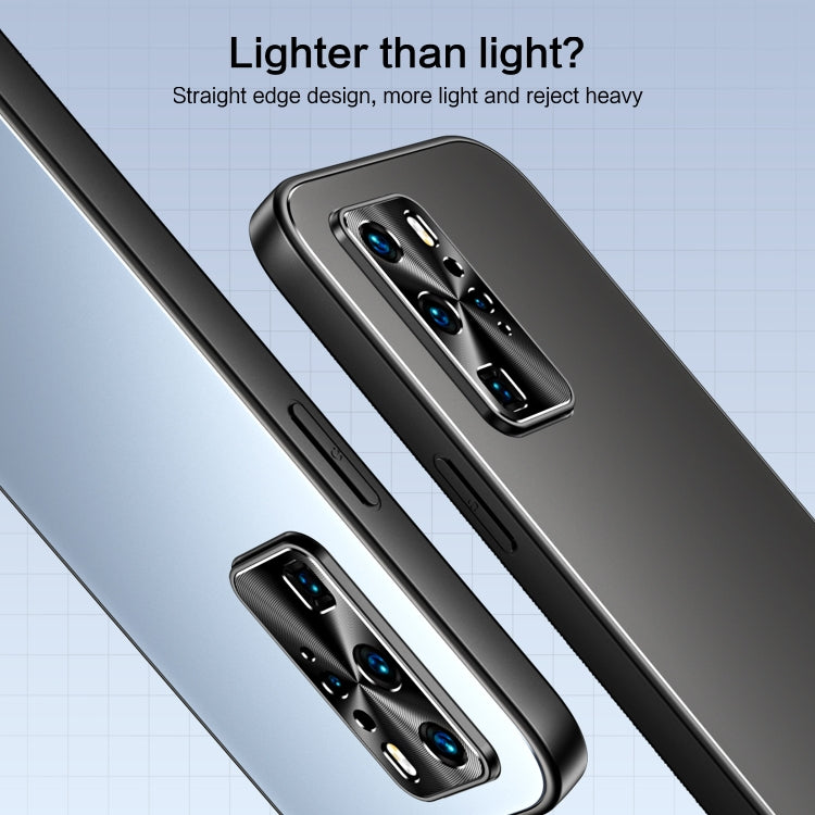 For Huawei P40 R-JUST RJ-61 Electroplating Frosted TPU + PC Phone Case(Silver) - free shipping - PMC TechLife - Order now!