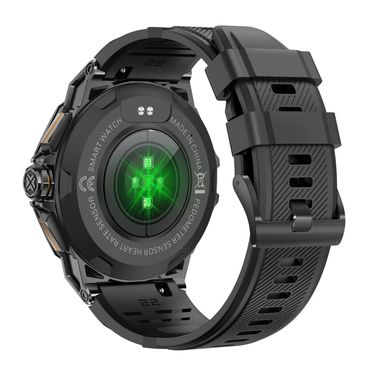 LEMFO K62 1.43 inch AMOLED Round Screen Smart Watch Supports Bluetooth Calls(Black) - Smart Watches by LEMFO | Online Shopping South Africa | PMC Jewellery | Buy Now Pay Later Mobicred