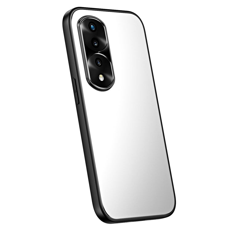 For Honor 70 Pro R-JUST RJ-61 Electroplating Frosted TPU + PC Phone Case(Silver) - Honor Cases by R-JUST | Online Shopping South Africa | PMC TechLife | Buy Now Pay Later Mobicred