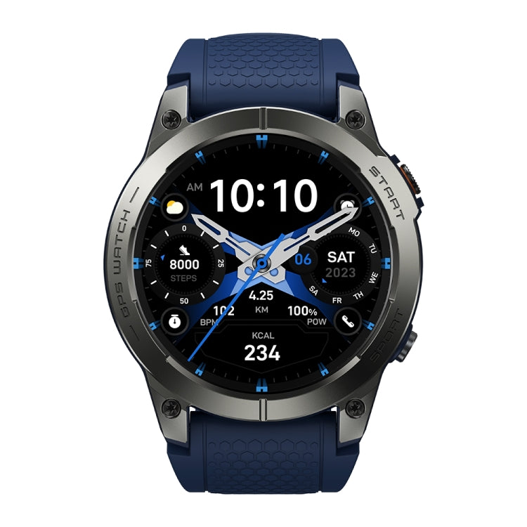 Zeblaze Stratos 3 Pro 1.43 inch AMOLED Screen Sports Smart Watch Support Bluetooth Call(Blue) - Smart Watches by Zeblaze | Online Shopping South Africa | PMC Jewellery | Buy Now Pay Later Mobicred