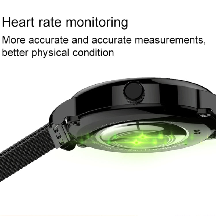 LEMFO LF35 1.43 inch AMOLED Round Screen Silicone Strap Smart Watch Supports Blood Oxygen Detection(Black) - free shipping - PMC TechLife - Order now!