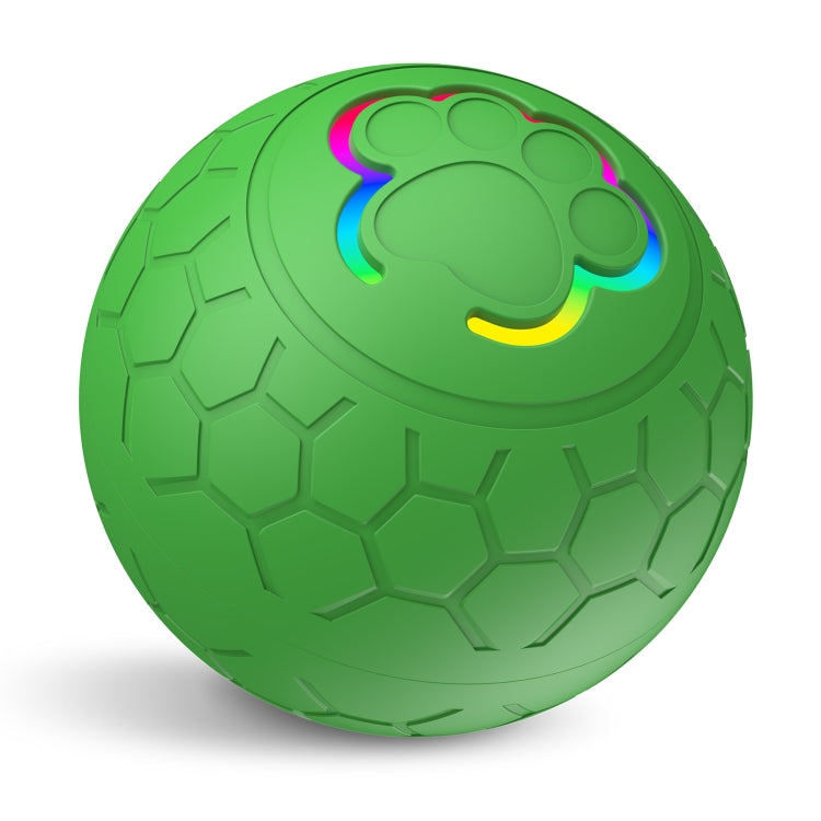 O5 Smart Pet Cat Toy Ball Luminous Yo-Yo Diameter 2.4 inches Standalone Version(Green) - Rubber Silicone Toys by PMC Jewellery | Online Shopping South Africa | PMC Jewellery