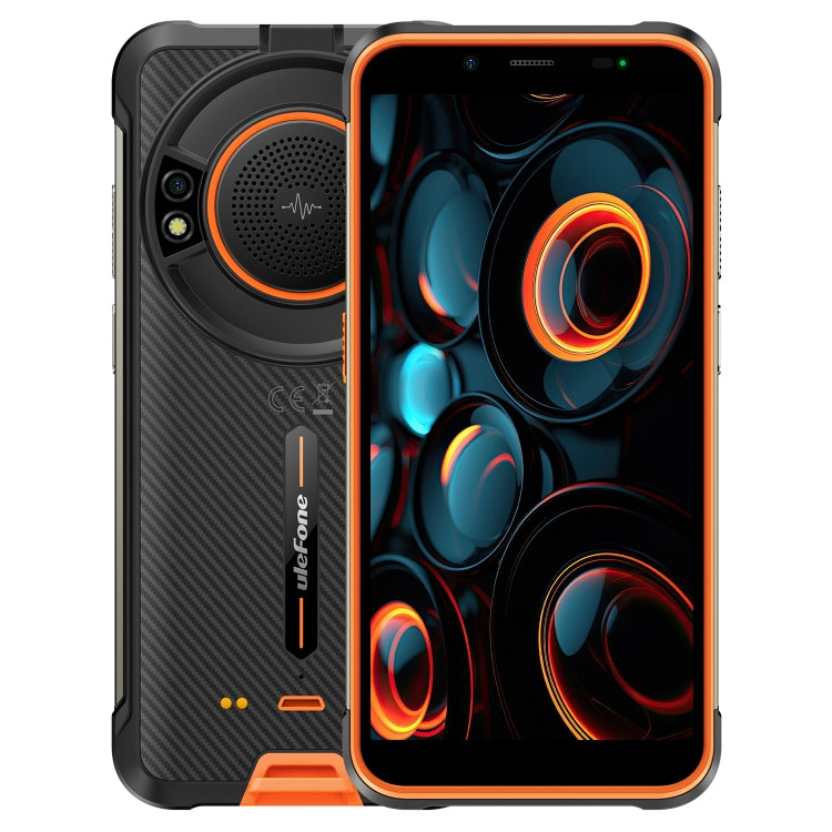 Ulefone Power Armor 16S Rugged Phone, 8GB+128GB, 9600mAh Battery, Side Fingerprint, 5.93 inch Android 13 Unisoc T616 Octa Core up to 2.0GHz, Network: 4G, NFC, OTG(Orange) - Ulefone by Ulefone | Online Shopping South Africa | PMC Jewellery | Buy Now Pay Later Mobicred