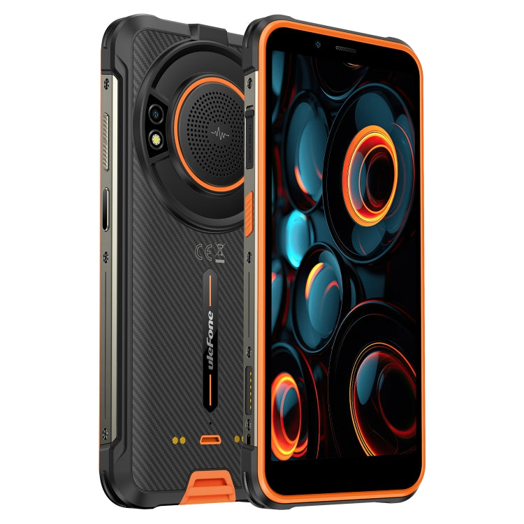 Ulefone Power Armor 16S Rugged Phone, 8GB+128GB, 9600mAh Battery, Side Fingerprint, 5.93 inch Android 13 Unisoc T616 Octa Core up to 2.0GHz, Network: 4G, NFC, OTG(Orange) - Ulefone by Ulefone | Online Shopping South Africa | PMC Jewellery | Buy Now Pay Later Mobicred