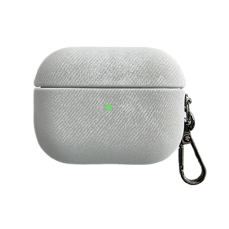 For AirPods Pro 2 Suede Earphone Protective Case(White) - For AirPods Pro 2 by PMC Jewellery | Online Shopping South Africa | PMC Jewellery | Buy Now Pay Later Mobicred
