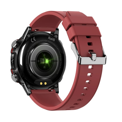 ET482 1.43 inch AMOLED Screen Sports Smart Watch Support Bluethooth Call /  ECG Function(Red Silicone Band) - Smart Watches by PMC Jewellery | Online Shopping South Africa | PMC Jewellery