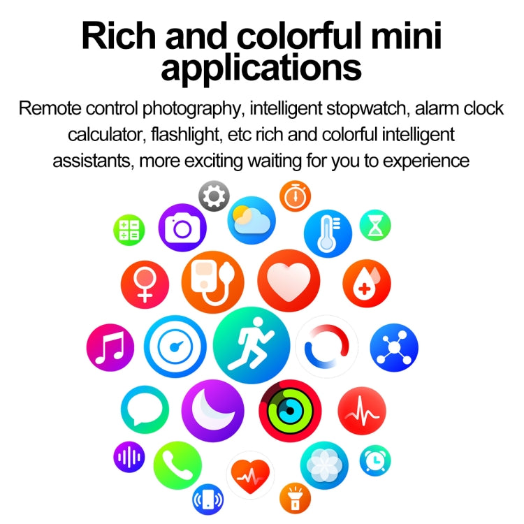ET580 2.04 inch AMOLED Screen Sports Smart Watch Support Bluethooth Call /  ECG Function(Black Butterfly Buckle) - Smart Watches by PMC TechLife | Online Shopping South Africa | PMC TechLife