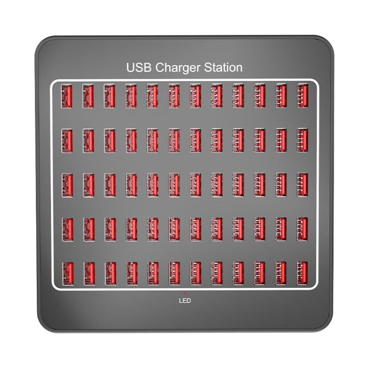 YFY-A78 300W 60 Ports USB Smart Charging Station(UK Plug) - Multifunction Charger by PMC Jewellery | Online Shopping South Africa | PMC Jewellery | Buy Now Pay Later Mobicred