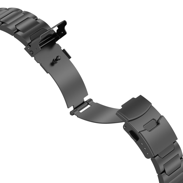 For Apple Watch SE 40mm I-Shaped Titanium Metal Watch Band(Titanium) - Watch Bands by PMC Jewellery | Online Shopping South Africa | PMC Jewellery