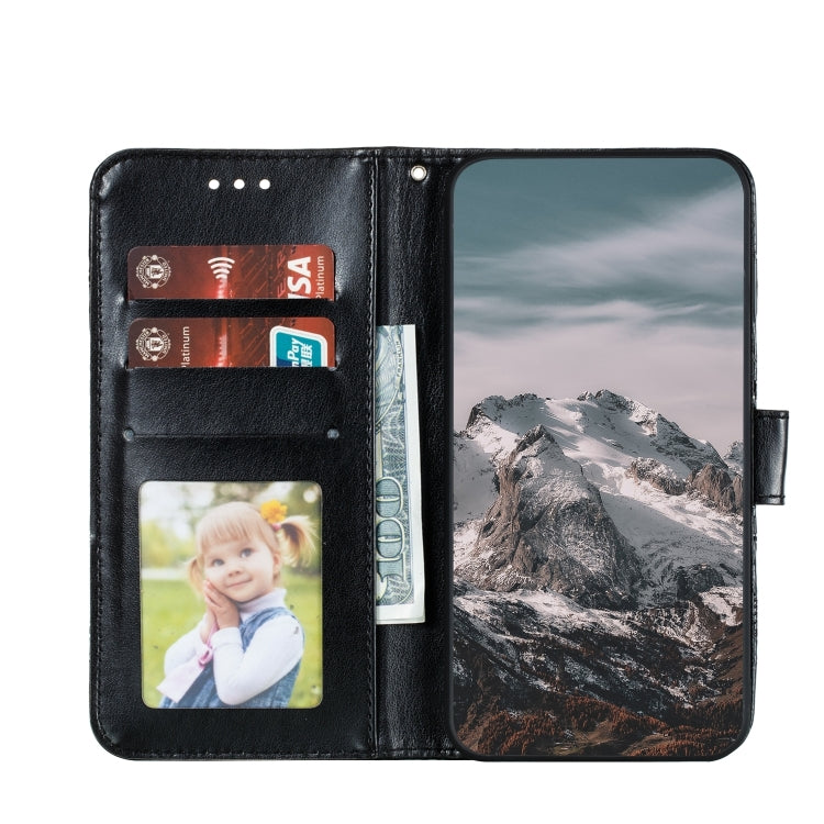 For Google Pixel 9 Pro Sun Mandala Embossing Pattern Phone Leather Case(Black) - Google Cases by PMC TechLife | Online Shopping South Africa | PMC TechLife | Buy Now Pay Later Mobicred