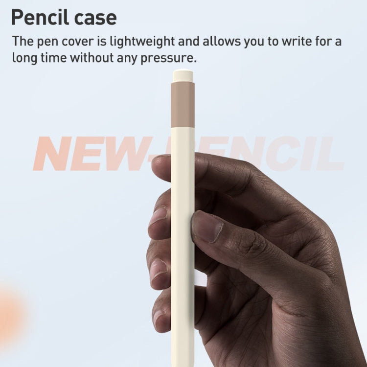 For Apple Pencil USB-C Pencil Style Liquid Silicone Stylus Case(Green) - Pencil Accessories by PMC Jewellery | Online Shopping South Africa | PMC Jewellery | Buy Now Pay Later Mobicred
