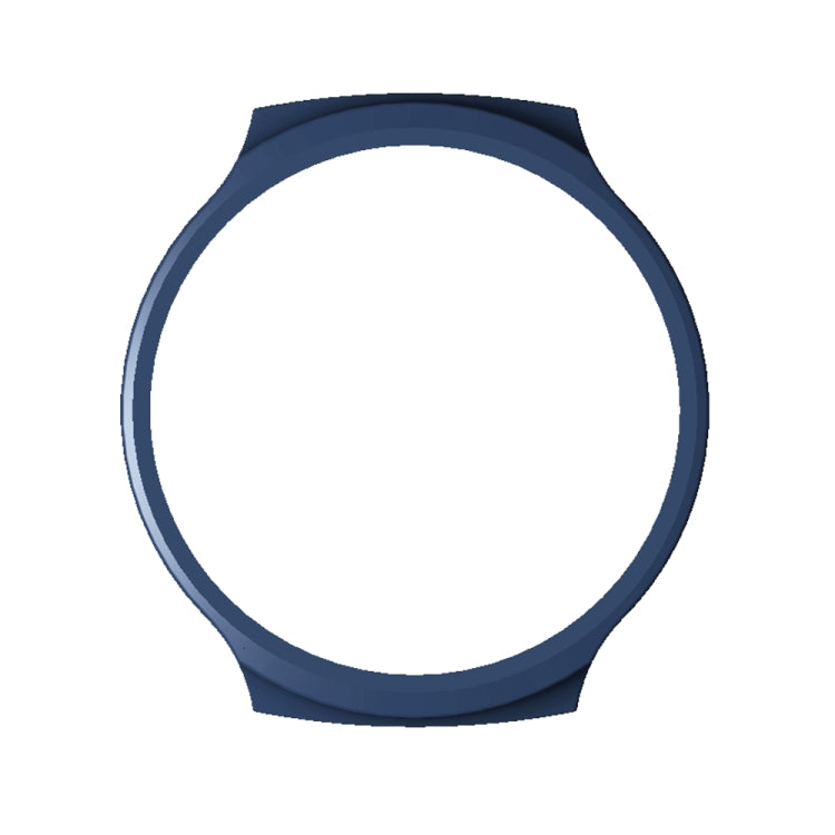 For Aigo Smart Watch V8 Half Coverage PC Watch Protective Case(Midnight Blue) - Watch Case by PMC TechLife | Online Shopping South Africa | PMC TechLife