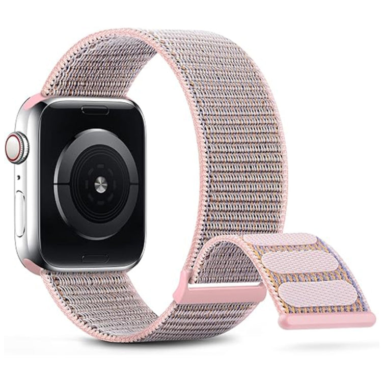 For Apple Watch Series 6 40mm Dual Hook and Loop Nylon Watch Band(Silt) - Watch Bands by PMC TechLife | Online Shopping South Africa | PMC TechLife