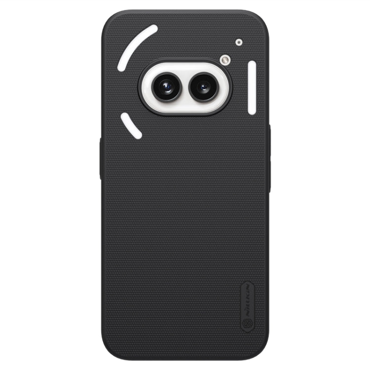 For Nothing Phone 2a NILLKIN Frosted Shield Phone Protective Case(Black) - More Brand by NILLKIN | Online Shopping South Africa | PMC Jewellery