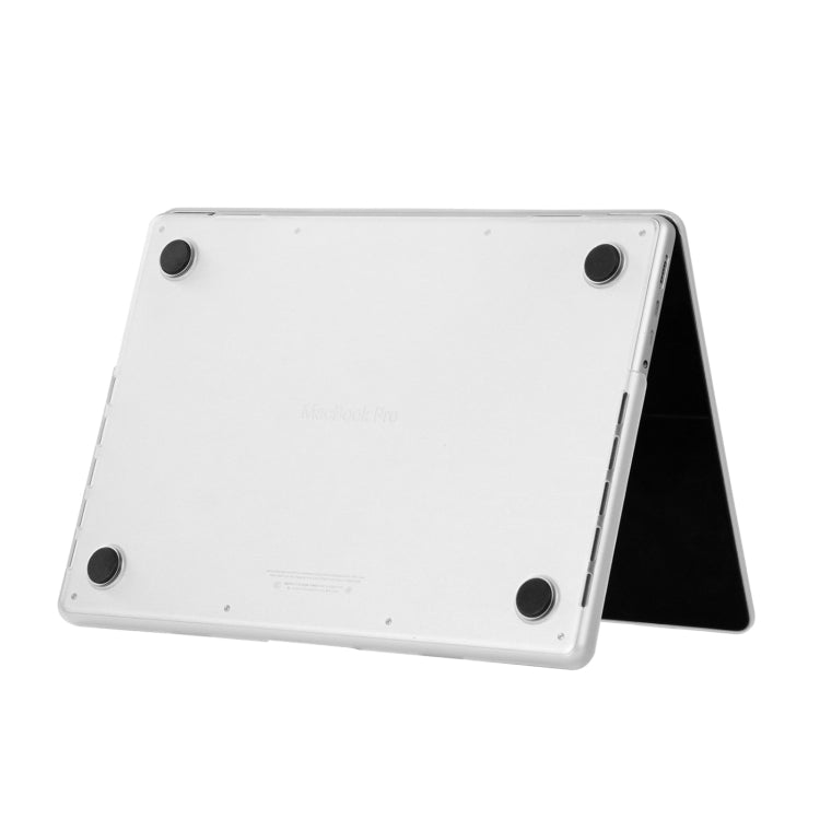 For MacBook Air 15.3 2025 / 2024 / 2023 Crystalline Matte Hardshell Laptop Protective Case(Transparent) - MacBook Air Cases by PMC Jewellery | Online Shopping South Africa | PMC Jewellery | Buy Now Pay Later Mobicred