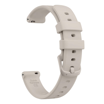 For Garmin Lily 2 Silicone Watch Band Wristband(Sand Gray) - Watch Bands by PMC Jewellery | Online Shopping South Africa | PMC Jewellery | Buy Now Pay Later Mobicred