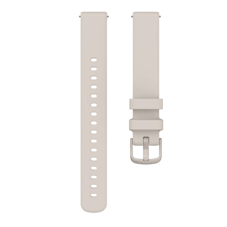 For Garmin Lily 2 Silicone Watch Band Wristband(Sand Gray) - Watch Bands by PMC Jewellery | Online Shopping South Africa | PMC Jewellery | Buy Now Pay Later Mobicred