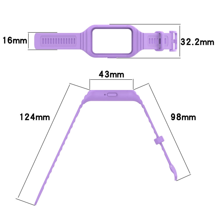 For Samsung Galaxy Fit 3 Solid Color Integrated TPU Watch Band(Starlight) - free shipping - PMC TechLife - Order now!