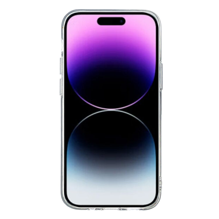 For iPhone 16 Pro Colorful Painting Pattern TPU Phone Case(White Flowers) - iPhone 16 Pro Cases by PMC TechLife | Online Shopping South Africa | PMC TechLife | Buy Now Pay Later Mobicred