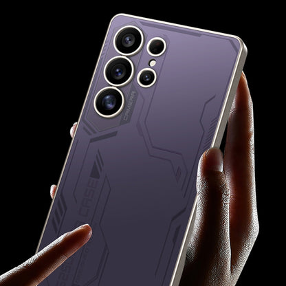 For Samsung Galaxy S25 Ultra 5G GKK AG Craft Skin Feel Exploration Edition Full Coverage Phone Case(Purple) - Galaxy S25 Ultra 5G Cases by GKK | Online Shopping South Africa | PMC Jewellery | Buy Now Pay Later Mobicred