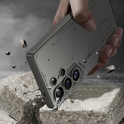 For Samsung Galaxy S25 Ultra 5G GKK AG Craft Skin Feel Exploration Edition Full Coverage Phone Case(Grey) - Galaxy S25 Ultra 5G Cases by GKK | Online Shopping South Africa | PMC Jewellery | Buy Now Pay Later Mobicred