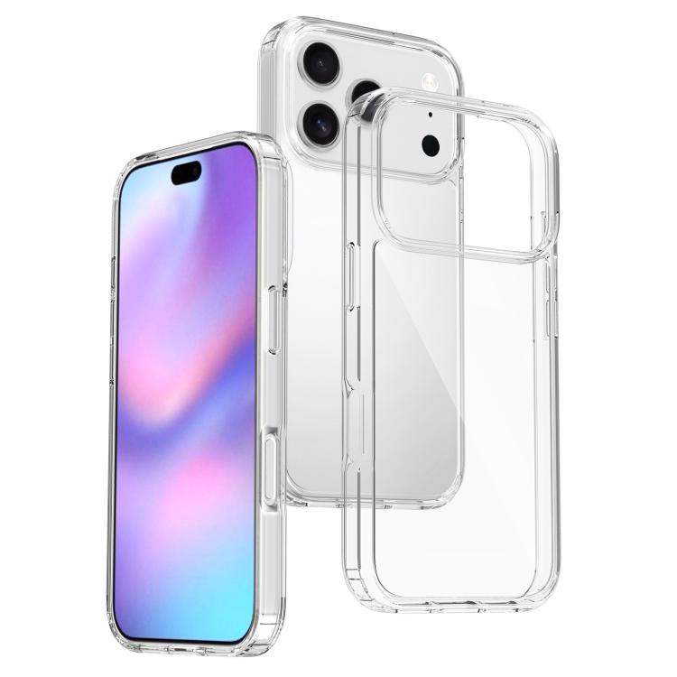 For iPhone 17 Pro Scratchproof Acrylic TPU Phone Case(Transparent) - free shipping - PMc TechLife - Order now!