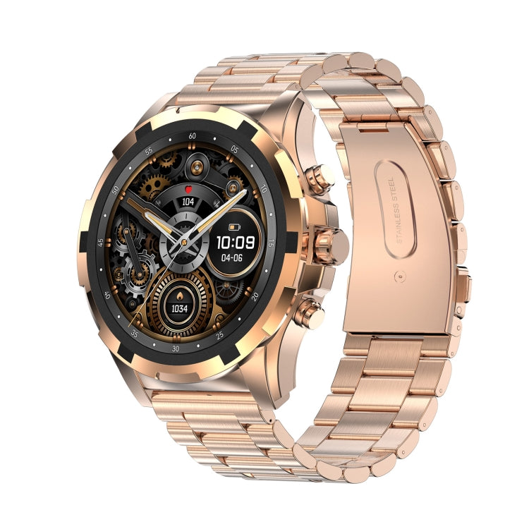 LEMFO HK98 1.43 inch BT5.3 Fitness Sport Smart Watch, Support Bluetooth Call / Sleep / Blood Oxygen / Heart Rate / Blood Pressure Health Monitor(Gold) - Smart Watches by LEMFO | Online Shopping South Africa | PMC Jewellery | Buy Now Pay Later Mobicred