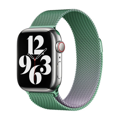 For Apple Watch Series 5 40mm Milan Gradient Loop Magnetic Buckle Watch Band(Light Violet) - Watch Bands by PMC Jewellery | Online Shopping South Africa | PMC Jewellery