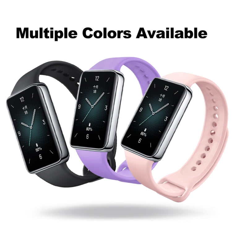 For Honor Band 9 Solid Color Silicone Watch Band(Green) - free shipping - PMC TechLife - Order now!