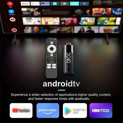 LEMFO DQ10 Allwinner H618 Quad Core ARM Cortex A53 8K HD Android TV Stick, RAM:4GB+32GB(US Plug) - Android TV Sticks by LEMFO | Online Shopping South Africa | PMC Jewellery | Buy Now Pay Later Mobicred