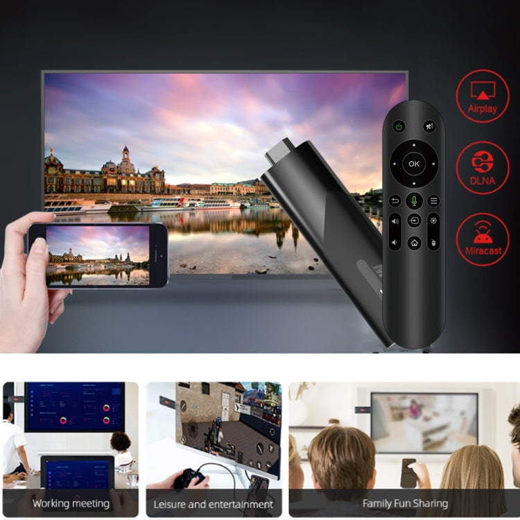 M98-Y10 Allwinner H618 Quad-Core ARM Cortex A53 6K HD Android TV Stick, RAM:2GB+16GB(US Plug) - Android TV Sticks by PMC Jewellery | Online Shopping South Africa | PMC Jewellery | Buy Now Pay Later Mobicred