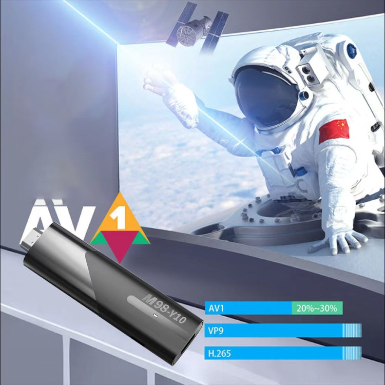 M98-Y10 Allwinner H618 Quad-Core ARM Cortex A53 6K HD Android TV Stick, RAM:2GB+16GB(AU Plug) - Android TV Sticks by PMC Jewellery | Online Shopping South Africa | PMC Jewellery | Buy Now Pay Later Mobicred