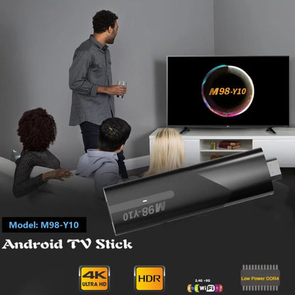 M98-Y10 Allwinner H618 Quad-Core ARM Cortex A53 6K HD Android TV Stick, RAM:2GB+16GB(AU Plug) - Android TV Sticks by PMC Jewellery | Online Shopping South Africa | PMC Jewellery | Buy Now Pay Later Mobicred