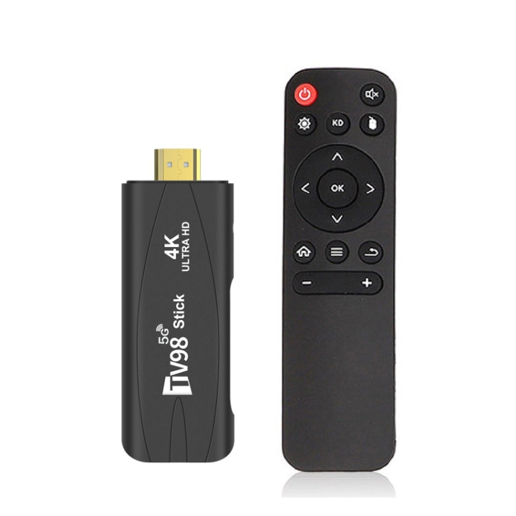 TV98 Rockchip 3228A Quad Core 4K HD Bluetooth Android TV Stick, RAM:4GB+32GB(UK Plug) - Android TV Sticks by PMC TechLife | Online Shopping South Africa | PMC TechLife | Buy Now Pay Later Mobicred