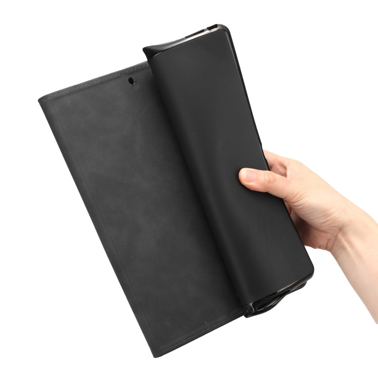 For Lenovo Tab M11/Xiaoxin Pad 11 2024 Coconut Tree Embossed Smart Leather Tablet Case(Black) - Lenovo by PMC Jewellery | Online Shopping South Africa | PMC Jewellery | Buy Now Pay Later Mobicred
