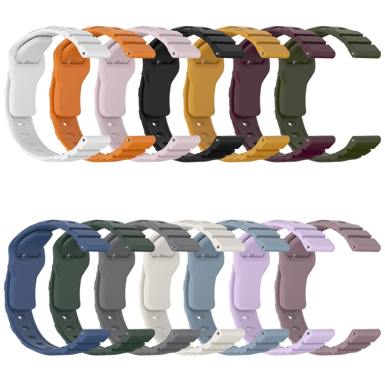 20mm Armor Silicone Watch Band(Space Grey) - 20mm Bands by PMC Jewellery | Online Shopping South Africa | PMC Jewellery