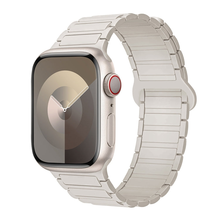 For Apple Watch 42mm I-Shaped Magnetic Silicone Watch Band(Starlight) - free shipping - PMC TechLife - Order now!