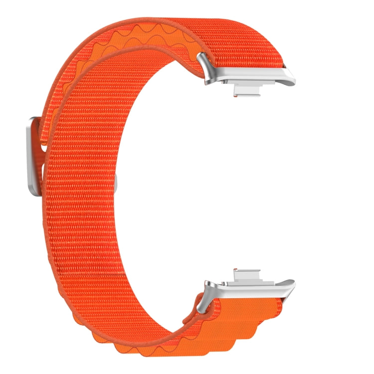 For Xiaomi Mi Band 8 Pro / Redmi Watch 4 Loop Nylon Watch Band(Orange) - Watch Bands by PMC TechLife | Online Shopping South Africa | PMC TechLife