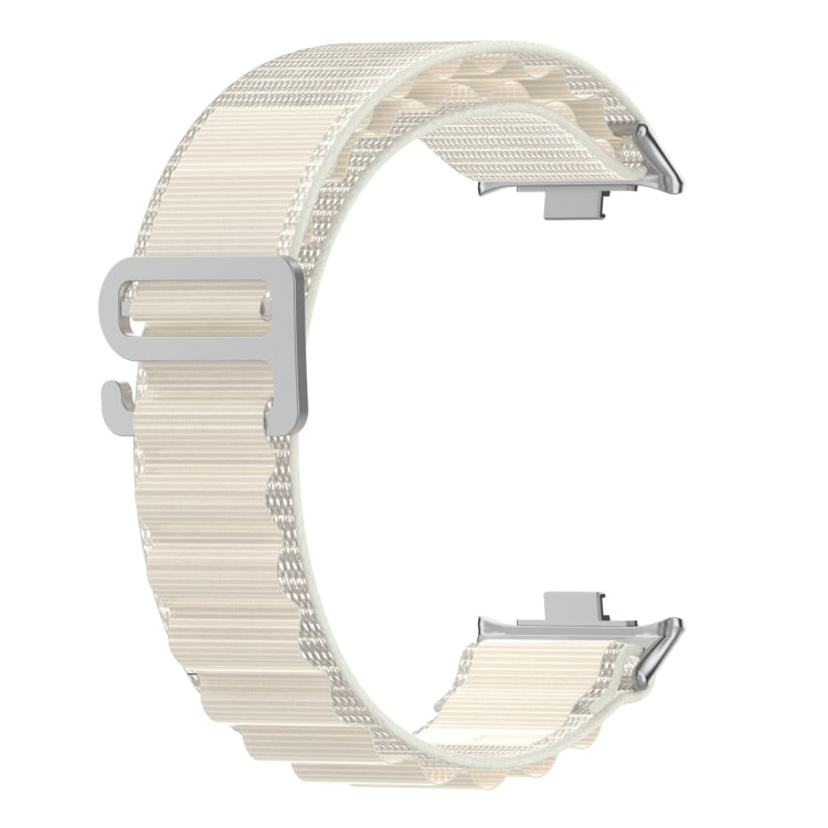For Xiaomi Mi Band 8 Pro / Redmi Watch 4 Loop Nylon Watch Band(Starlight) - Watch Bands by PMC TechLife | Online Shopping South Africa | PMC TechLife