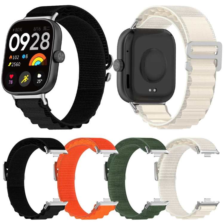 For Xiaomi Mi Band 8 Pro / Redmi Watch 4 Loop Nylon Watch Band(Starlight) - Watch Bands by PMC TechLife | Online Shopping South Africa | PMC TechLife